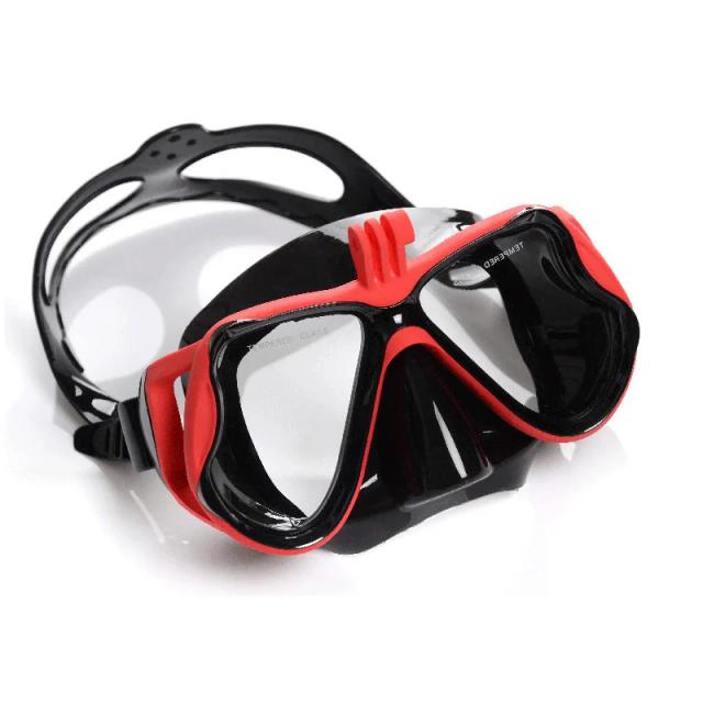 Máscara Subaquática Joymaysun com Suporte para Câmera GoPro - Óculos de Natação e Snorkel para Mergulho