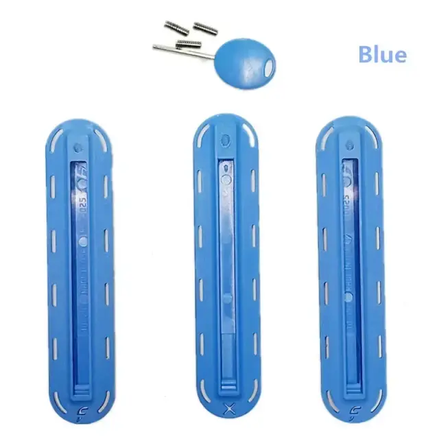 Acessórios Profissionais para Surf: Conjunto de 3 Fins Fin Box de Alta Qualidade com Slot Tail e Surf Fin Plug