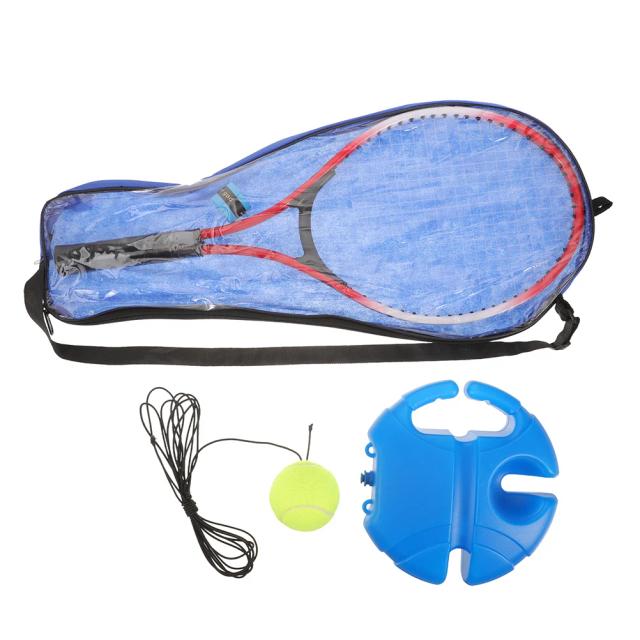Tênis Rebound: Rebounder Ideal para Iniciantes e Crianças - Prática Individual com Raquete e Nylon para Treinamento em Solo