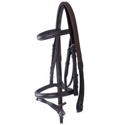Rédeas de alta qualidade com borracha Bridle, Cabedal De Couro De Couro, Ferramentas a cavalo - Image 1