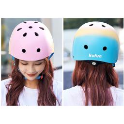 Skate esportes conjunto de equipamentos de proteção capacete adulto crianças das senhoras dos miúdos das meninas meninos feminino joelho cotovelo almofadas protetor - Image 3