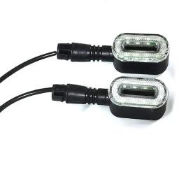 1 par ebike luz traseira lâmpada 36v 48v 60v 72v bicicleta elétrica lanterna traseira sinal de volta luz rack lâmpada luz da cauda - Image 5