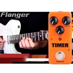 KOKKO-Pedal de Efeito Guitarra Elétrica com Temporizador Delay, Pedal FDD2, Instrumentos Musicais Acessórios - Image 3