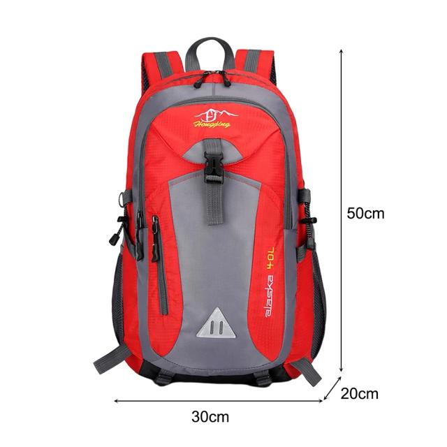 Mochila Impermeável 40L para Acampamento e Caminhadas - Ideal para Homens e Mulheres