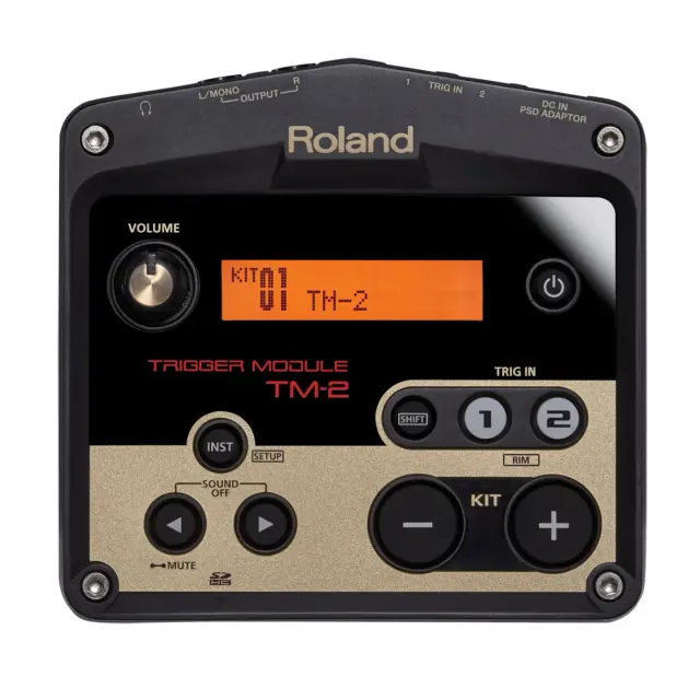 Gatilho Compacto Roland TM-2: Versatilidade Criativa para Percussão Eletrônica em Rock, Metal e Música Eletrônica