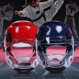 Profissional protetor de cabeça de taekwondo capacete mma muay thai boxe taekwondo karate guarda cabeça wtf kickboxing - Image 2