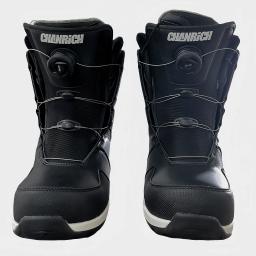 Calçado de esqui profissional masculino de alto desempenho, botas de neve entusiastas de esqui, aderência final, conforto desembaraçado, 1 par - Image 4