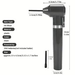 Misturador de Tinta com Varas de Mistura para Tatuagem Elétrica, Agitador Pigmento, Sturring Rod, Acessório Colorir, 1PC, 5PCs - Image 4