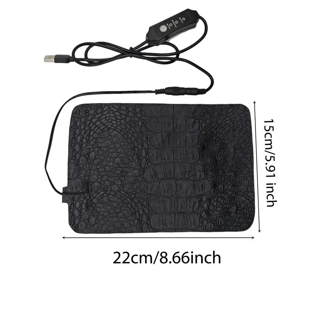 Cobertor de aquecimento ajustável para Pet, Almofada de aquecimento para réptil, Aquecedor elétrico para incubadora, Controlador de temperatura, Terrário - Image 1