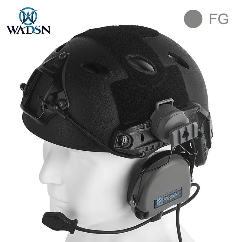 SORDIN Headset WADSN Tactical Capacete Fone De Ouvido Com Microfone Suporte Rápido Adaptativo Cancelamento De Ruído Caça Tiro Headphone - Image 1