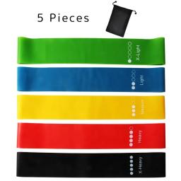Conjunto de elásticos de resistência para fitness, treinamento de força, expansor, yoga, ginásio equipamentos - Image 2