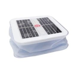 Lanterna portátil solar LED inflável, luz de acampamento, viagens, caminhadas, dobrável, iluminação de emergência, lâmpada flutuante, carro, 1pc - Image 1