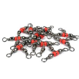 Conector de equipamento de pesca de 3 vias, 20 peças, equipamento de pesca giratório, linha cruzada, barril giratório triplo, linha cruzada, gira para pesca - Image 3