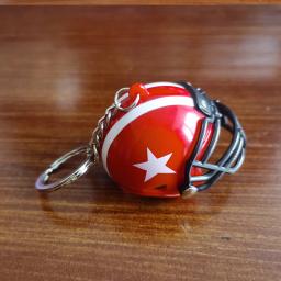Futebol americano capacete pingente chaveiro para saco, o jogador de rugby quente, jóias esportivas presente para fãs - Image 5