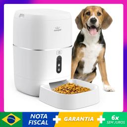 6l tuya app alimentador do animal de estimação dispensador para gato e cão fornecimento de viagem automático alimentador lento inteligente dispensador de alimentação para animais de estimação suprimentos - Image 1