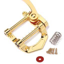 Flat Top Unidade Tremolo Corpo para Guitarra, Vibrato Bridge, SG, LP, ETC, ES335, Guitar Acessórios, Tailpiece, Dropship - Image 4