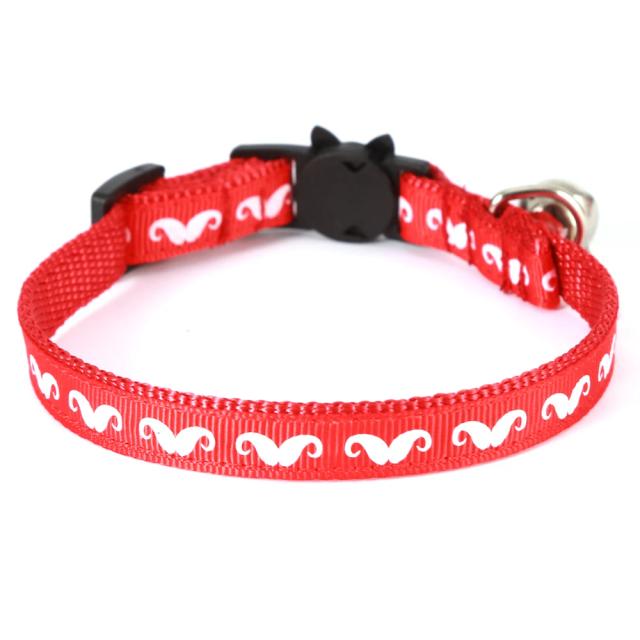 Coleira Refletiva para Gatos: Colar Noturno com Garras Brilhantes e Ajuste Confortável para Pets