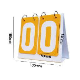 Tabela do dígito do placar 2 para jogos, esportes, placar, jogos, treinadores do voleibol - Image 6