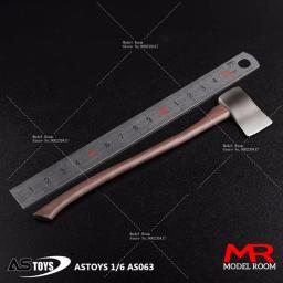 ASTOYS-Plastic Action Figure Corpo, Machado Chopper Faca, Arma Soldado, Modelo Scene Props, Fit 12 ''Soldado, AS062, AS063, 14cm - Image 5