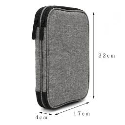 Caixas De Armazenamento De Costura Com Zíper, Oxford Crochet Bag, Acessórios, Tesoura, Régua, Organizador De Malha, Artes, Artesanato, Casas, Jardim - Image 5