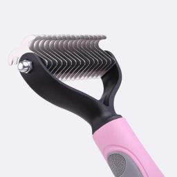 Escova profissional da remoção do cabelo do animal de estimação, pente do cão, pente do gato, dispositivo da beleza, cão - Image 2