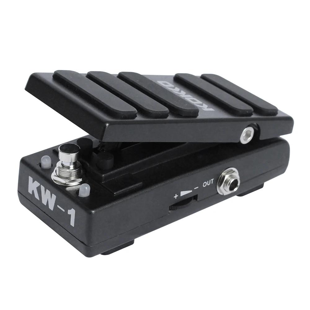 Kokko pedal de efeito de guitarra wah volume 2 em 1 controles de pedal 2 modos combinação multi efeitos pedal acessórios de guitarra - Image 1