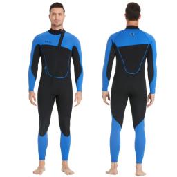 Roupa de mergulho Wetsuit Homens Mulheres 3mm Neoprene com zíper frontal Natação de inverno para suring SUP - Image 5