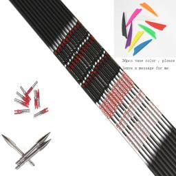 Pure Carbon Archery Seta Eixos, Pin Nock, Ponto Alvo, Composto Recurvo, Arco Tradicional, Sp350, 400, 500, 600, 700, 800, 900, ID4.2 mm - Image 4