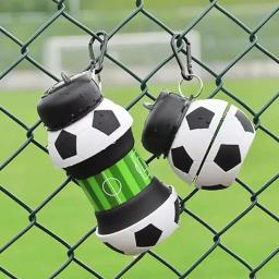 Leakproof Portable Leakproof Water Bottle for Kids, Fold Mug, Esportes ao ar livre, Basquete, Futebol, Beisebol, Tênis, Golfe, Escola - Image 2