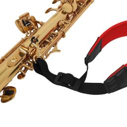 Saxofone oboé clarinete pescoço cinta correia única alça de ombro ajustável pendurado cordão alto baritone instrumento musical acesso - Image 2