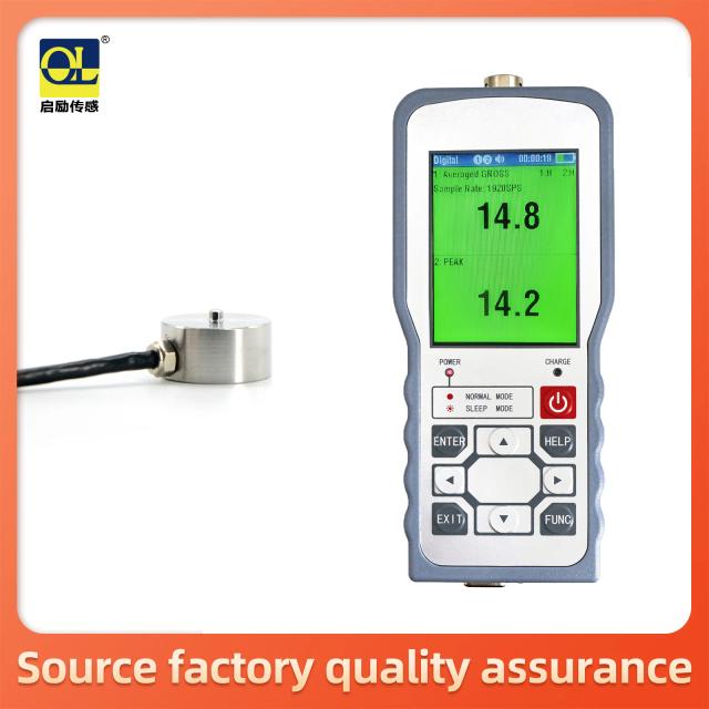 Sensor de Pressão Miniatura Amplificador Transmissor Display Teste Força Compressão Peso Carga