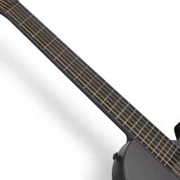 Enya-Smart Carbon Fiber guitarra elétrica, acústica com captador, caso, cinta, cabo, guitarra, violino, viagem, GO SP1, 35" - Image 4