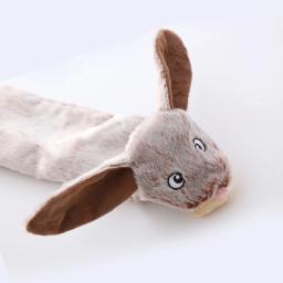 Cão de pelúcia animal concha brinquedos mordida resistente dentes interativos jogar suprimentos para animais de estimação - Image 5