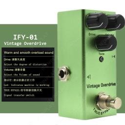 Pedal de guitarra elétrica overdrive vintage/eua sonho/coro clássico/fase vintage/tremolo/atraso analógico/atraso digital/unidade final - Image 2