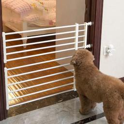 Cerca interna autônoma retrátil para animais de estimação, sem unhas, porta reutilizável doméstica para cães pequenos e médios, suprimentos para filhotes - Image 2