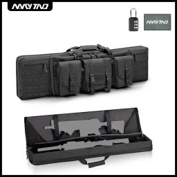 Mochila longa para caça, pesca, acessórios táticos, Protect Case, bolsa removível, Molle System, Camping ao ar livre, 46" - Image 1