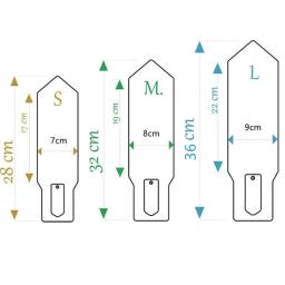 Modelos De Quilting De Madeira Para Luvas, Ferramenta De Tecelagem, Moldes De Exibição, Suporte, DIY, 2Pcs por Conjunto - Image 2