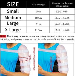 Humeral fratura cinta, úmero tala, órtese, ombro suporte para braço quebrado, bíceps, ajustável - Image 3