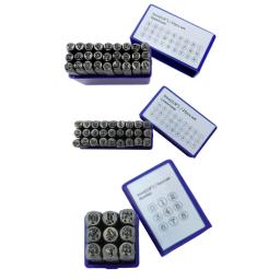Conjunto de ferramentas de estampagem de metal, 3mm, profissional, fabricação de jóias, gravura, perfurador de aço para jaqueta de couro artesanal, bolsas, sapatos, cinto, carteira - Image 1