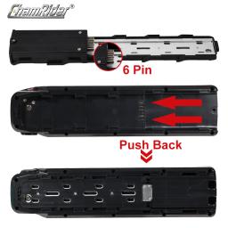 ChamRider ALX149 Uma caixa de bateria Ebike, Downtube Case para 21700 células 36V 10S7P 13S5P 14S5P, 48V - Image 3