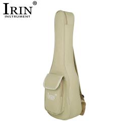 Irin 24 Polegada ukulele saco 4 cordas hawaii guitarra mochila alça de ombro ajustável tote caso acolchoado instrumento música acessórios - Image 4