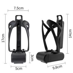 YOUZI-Gaiola de Garrafa de Água de Bicicleta com Caixa de Ferramentas Embutida, Estrada, Montanha, Bicicletas Dobráveis, Bicicletas Voadoras, 3-em-1, 17x5x3cm - Image 4
