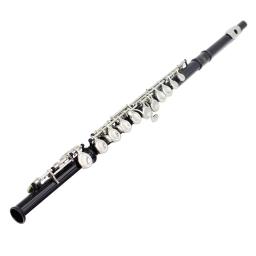 C Key 16 Buracos Abertos Fechados Flauta Transversa Profissional Concerto Instrumento Musical Com Caixa De Pano De Limpeza Vara Luvas - Image 5