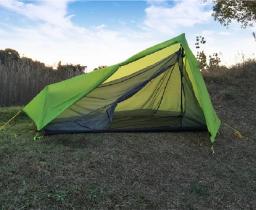 Ultraleve dupla camada camping tenda para uma pessoa, 15d, revestimento de silicone, sem pólo - Image 5
