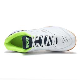Tênis de borracha antiderrapante masculino, tênis de treino, voleibol, esportes, badminton, fitness, tamanho grande 48 - Image 2
