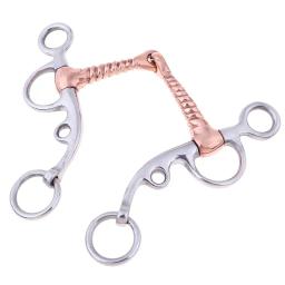Brida de treinamento de rolo, aço inoxidável, acessórios de equitação, ferrugem - Image 2