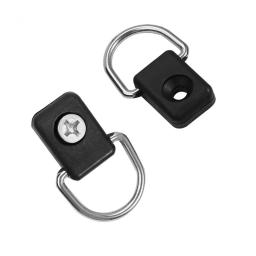 Anel D para canoa Kayak Bungee, cabo de choque, corda de vela com parafuso, kit de pesca, deck Fitting Set, 10PCs - Image 3