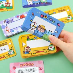 Desenhos animados raspadinhas fofas para crianças, criativo DIY Lucky Scratch, recompensa de estudante, autocolante manuscrito de loteria, cartão de brinquedos 20 peças - Image 4