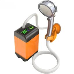 Chuveiro Doméstico Portátil, Banho ao ar livre, Dormitório Selvagem Mágico, Cabeça de chuveiro elétrica simples, Acessórios do banheiro - Image 6