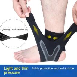 Tornozelo Suporte Brace para Esportes e Fitness, Pé Bandagem, Elástico, Ajuste Livre, Prevenção de Entorse, Guard Band - Image 2